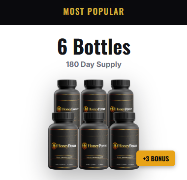 HoneyPower 6-bottle package
